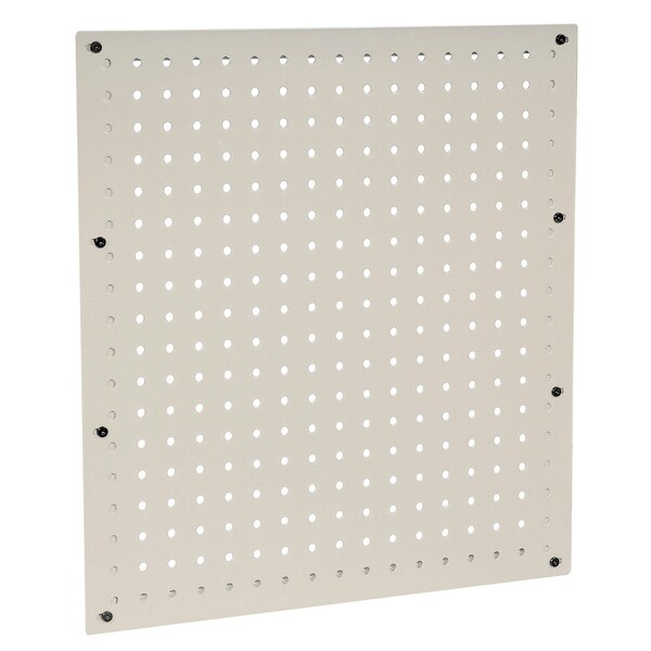 Global Industrial Pegboard Panel, Steel, 18inW x 19inH, Tan 249286TN - main